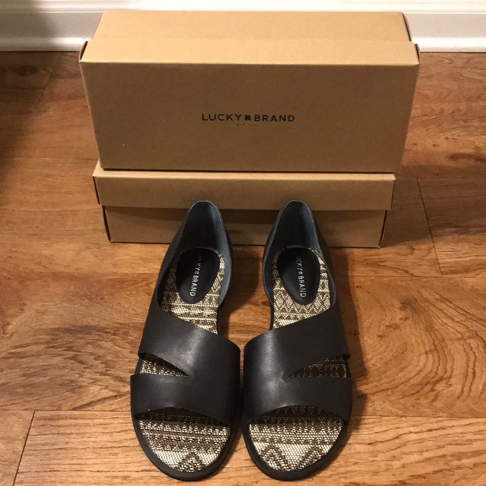 New In Box Lucky Brand Felicitas Sandals